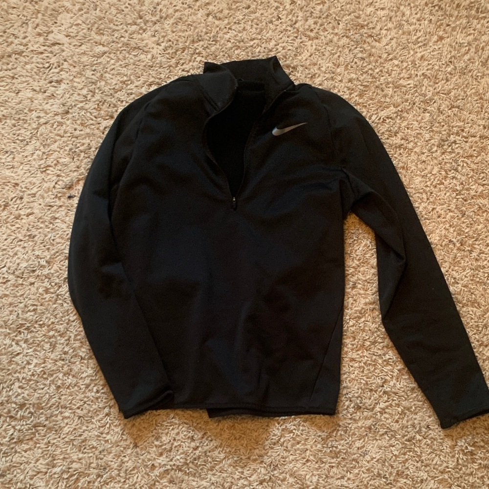 Nike Black Long-Sleeve Top